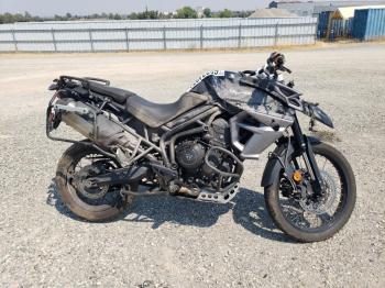  Salvage Triumph Motorcycle Tiger