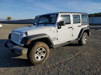  Salvage Jeep Wrangler