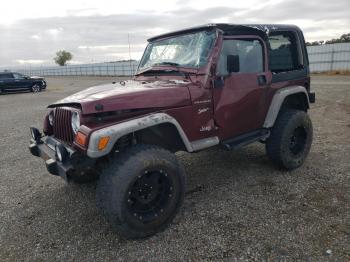  Salvage Jeep Wrangler