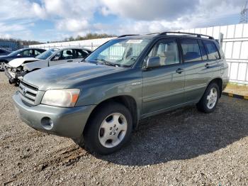  Salvage Toyota Highlander