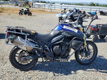  Salvage Triumph Motorcycle Tiger