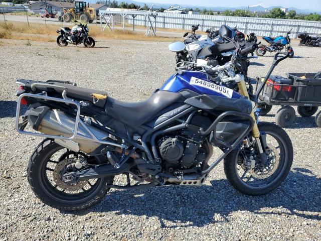  Salvage Triumph Motorcycle Tiger