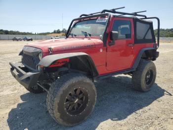  Salvage Jeep Wrangler