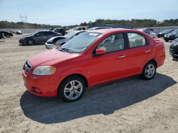  Salvage Chevrolet Aveo