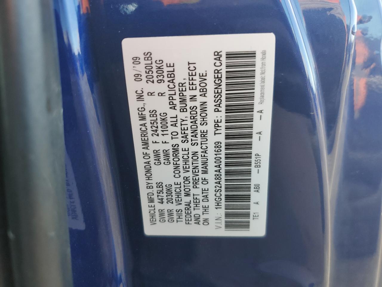 Honda Accord Exl Image 12