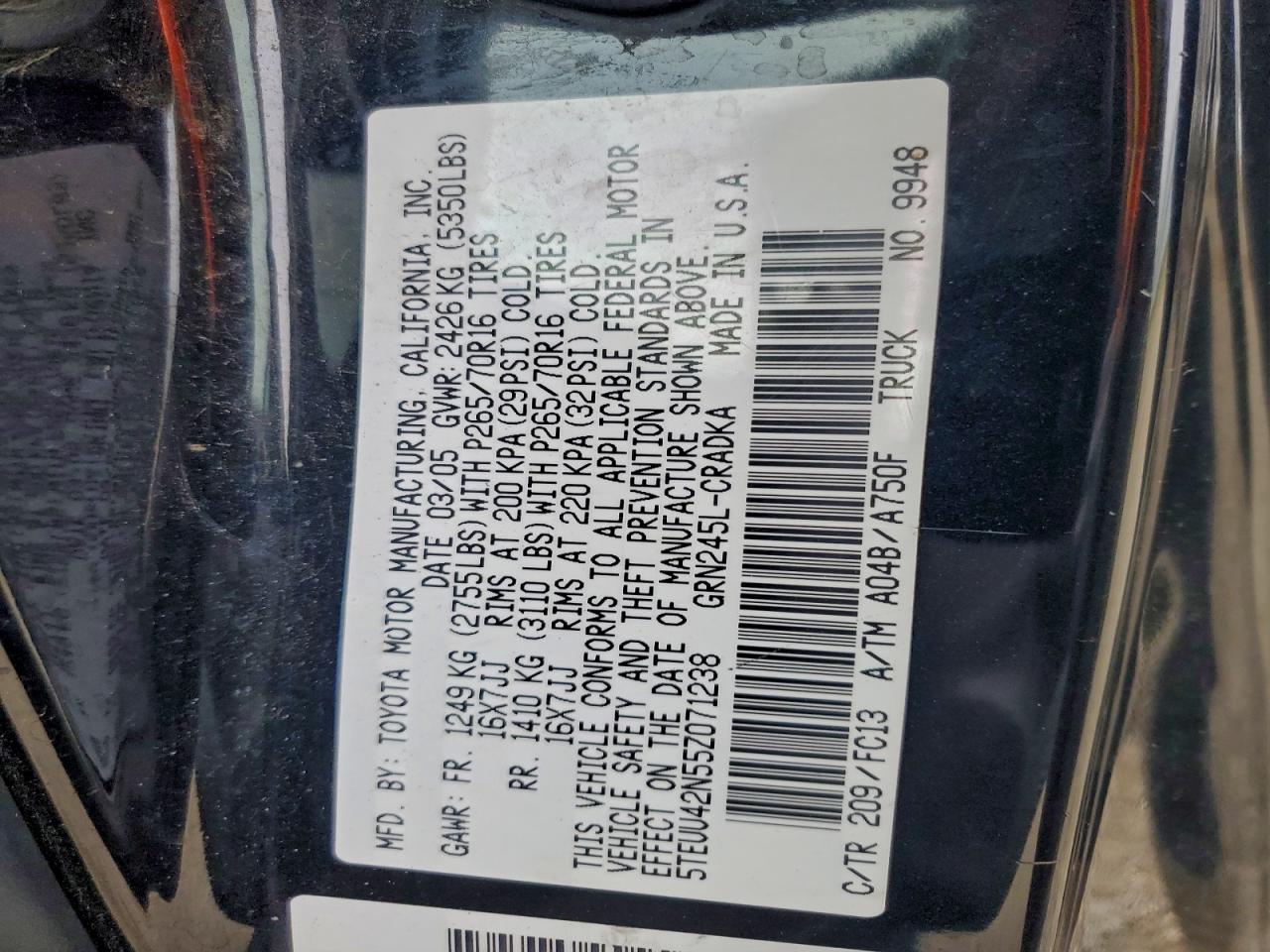 Toyota Tacoma Access Cab Image 5