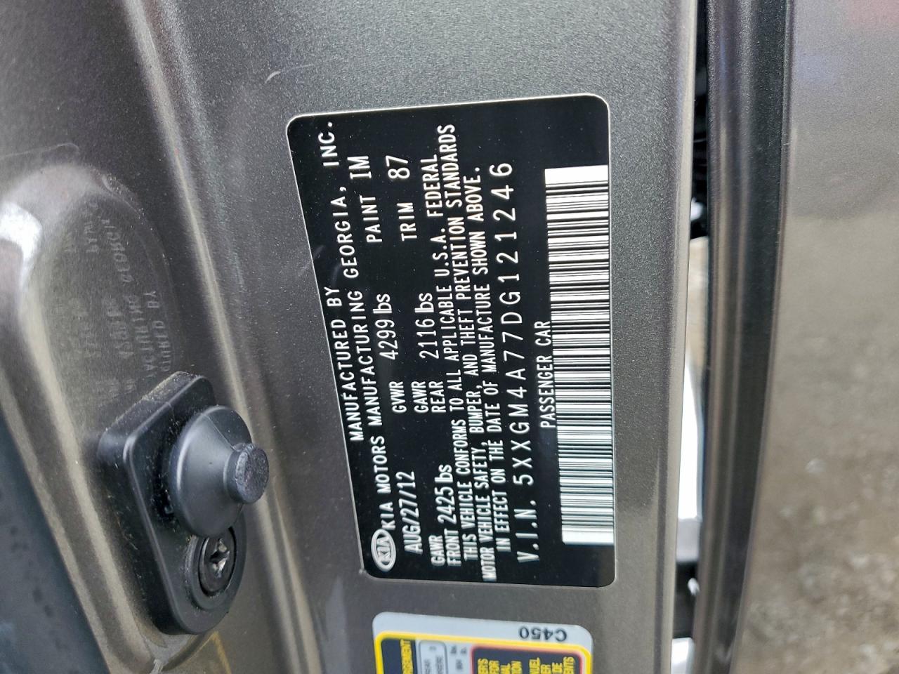 Kia Optima Lx Image 10