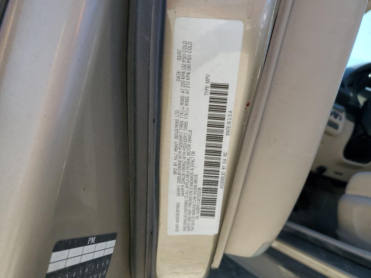 Subaru Outback 2.5i Image 10