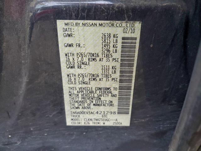 Nissan Frontier Crew Cab Se Image 10