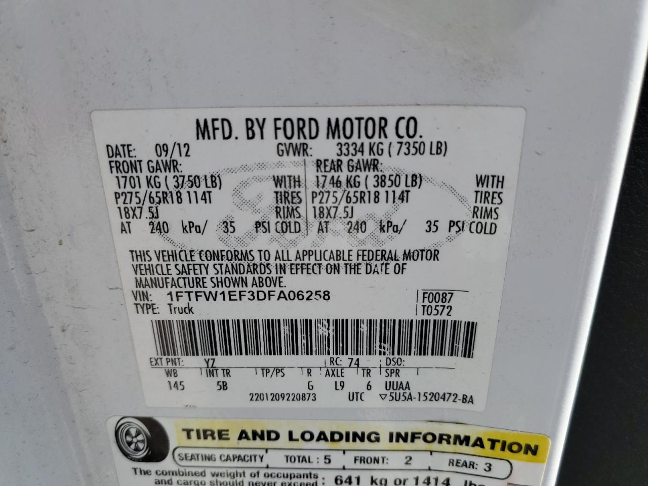 Ford F-150 Supercrew Image 12