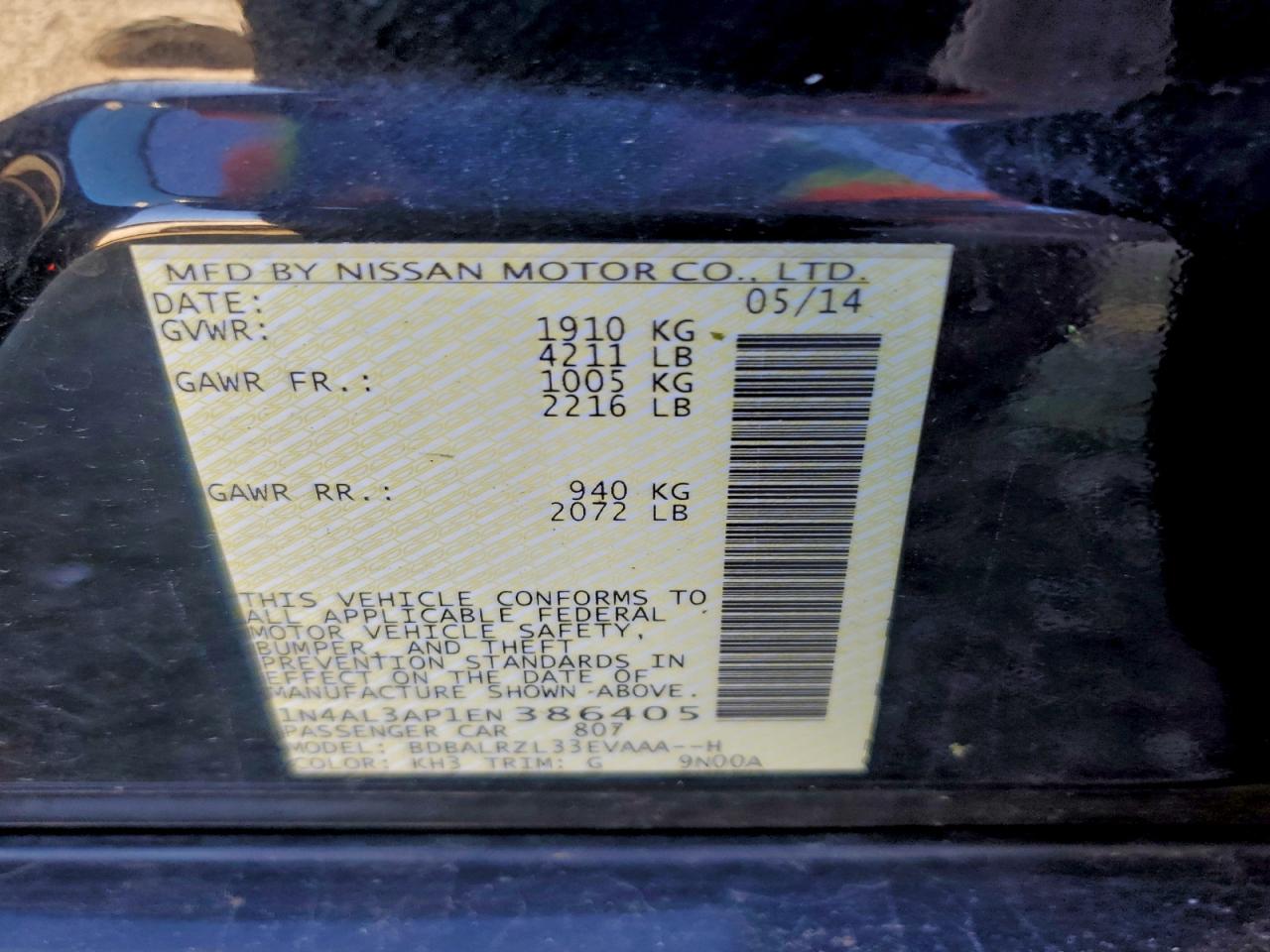 Nissan Altima 2.5 Image 9